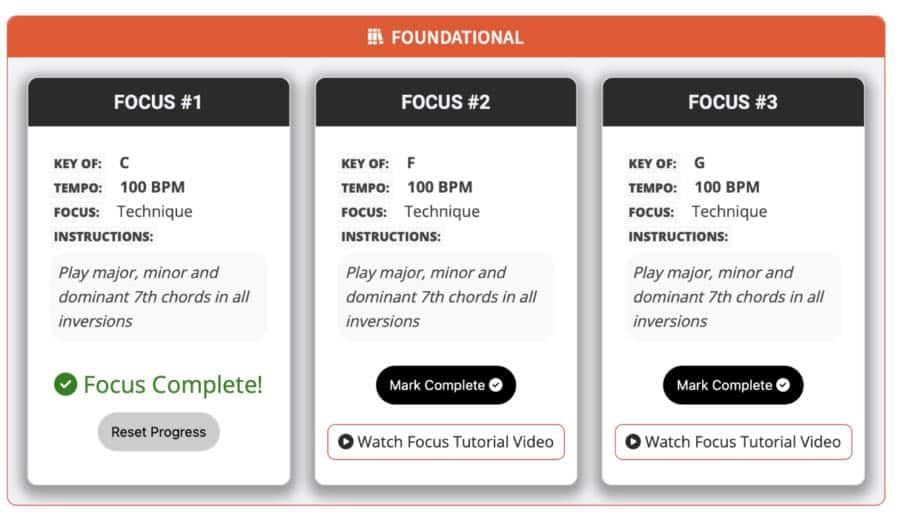 Jazzedge Practice Curriculum™